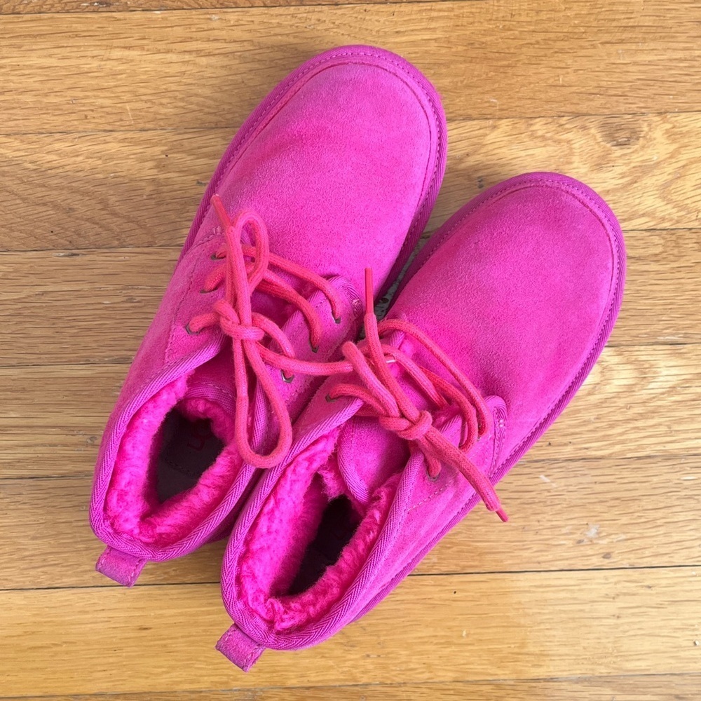 Kids’ Neumel II Water Resistant Chukka Boot in Rock Rose Size 4 Big Kid